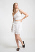 Koy Resort Miami Asymetrical Smocked Crop